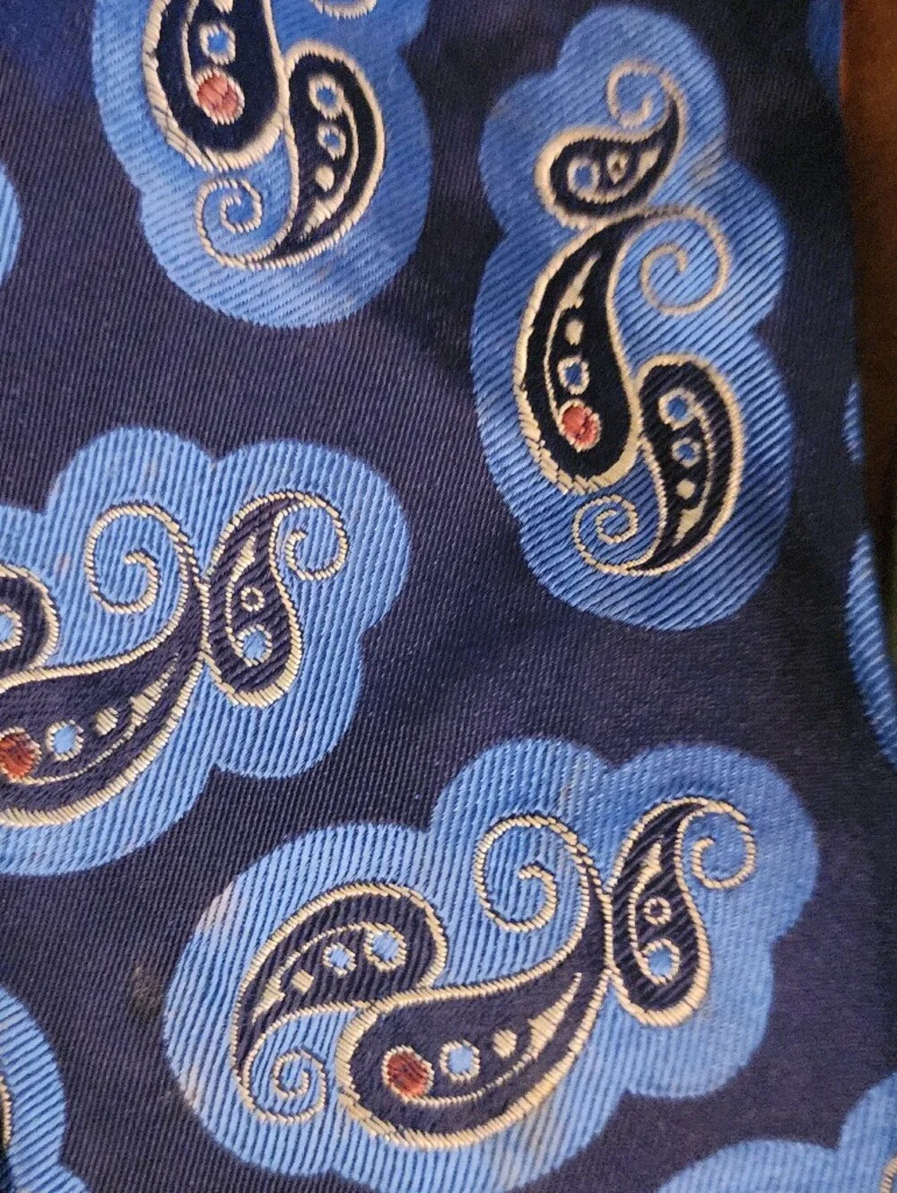 3pc Men’s 100% Silk Tie Lot Arrow USA Castleton Roundtree & Yorke Paisley Stripe
